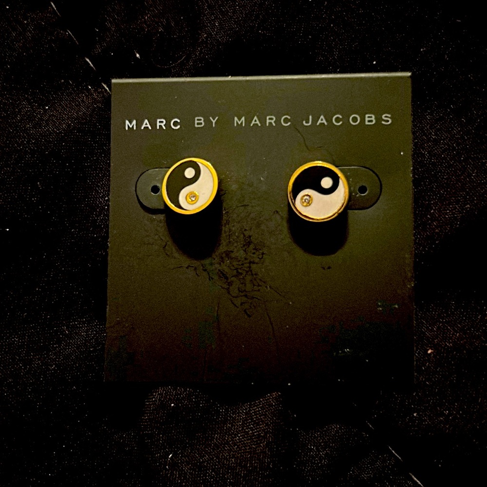 Marc Jacob’s Ying Yang earrings RARE